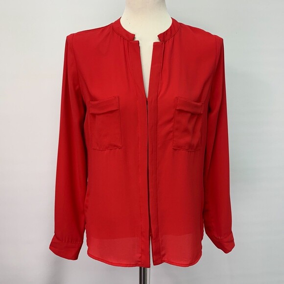 Ro & De Nordstrom Rack Women's Top Small Red NWT - Picture 1 of 9